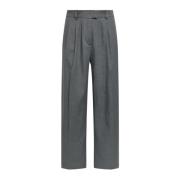 Slim-fit Trousers Maliparmi , Gray , Dames