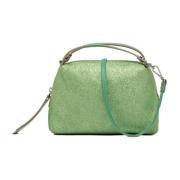 Groene Suede Clutch Tas Alifa Gianni Chiarini , Green , Dames