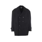 Coats Comme des Garçons , Black , Heren