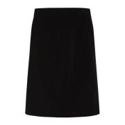 Midi Skirts Bruuns Bazaar , Black , Dames