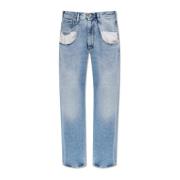 Jeans met rechte pijpen Maison Margiela , Blue , Dames