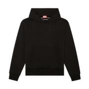 Zwarte Sweater Collectie Diesel , Black , Heren