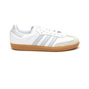 Witte Samba OG Sneakers Adidas Originals , White , Dames