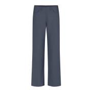 Wide Trousers LauRie , Blue , Dames