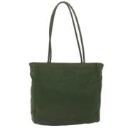 Pre-owned Fabric totes Prada Vintage , Green , Dames