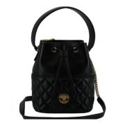 Shoulder Bags Versace , Black , Dames