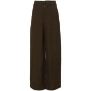 Trousers UMA Wang , Brown , Dames