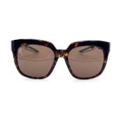Pre-owned Plastic sunglasses Balenciaga Vintage , Brown , Dames