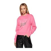 Guess CN Icon Sweater Dames Roze Guess , Pink , Dames