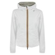 Light Jackets K-Way , White , Dames