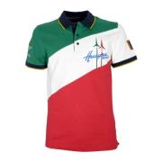 Huayra Tricolore Polo Shirt Aeronautica Militare , Multicolor , Heren