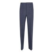 Straight Trousers Polo Ralph Lauren , Blue , Dames