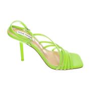 Groene Dames Enkelband Sandalen Steve Madden , Green , Dames