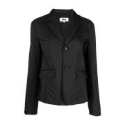 Blazers MM6 Maison Margiela , Black , Dames