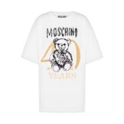 T-Shirts Moschino , White , Dames