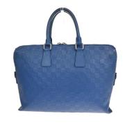 Pre-owned Canvas louis-vuitton-bags Louis Vuitton Vintage , Blue , Her...