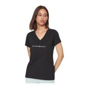 T-Shirts Emporio Armani , Black , Dames
