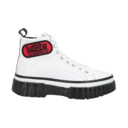 Lace-up Boots Love Moschino , White , Heren