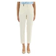 Trousers Peserico , Beige , Dames