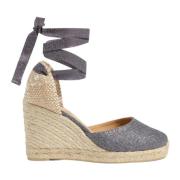 Espadrilles MET Sleehak Castañer , Gray , Dames