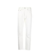 Straight Jeans Levi's , White , Dames