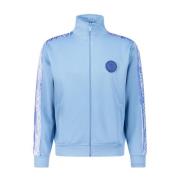 Sweatshirt met Uniek Badge Carlo Colucci , Blue , Heren