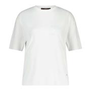Klassieke Ronde Hals T-Shirt Windsor , White , Dames