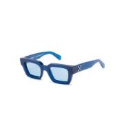 Oeri126 4540 Sunglasses Off White , Blue , Unisex