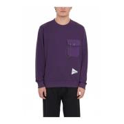 Outdoor Crewneck Sweatshirt Gramicci , Purple , Heren