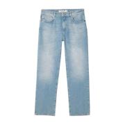 Straight Jeans Lacoste , Blue , Heren