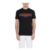 T-Shirts Dsquared2 , Black , Heren