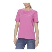 T-Shirts Calvin Klein Jeans , Pink , Dames