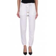 Sweatpants Elisabetta Franchi , White , Dames