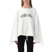 Sweatshirts Emporio Armani , White , Dames
