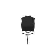 Sleeveless Tops Aniye By , Black , Dames