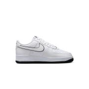 Air Force 1 Wit Zwart Sneakers Nike , White , Heren
