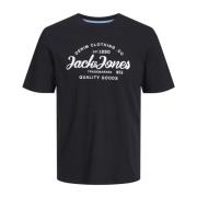 Bos T-Shirt/Shorts Set Pakket Jack & Jones , Black , Heren