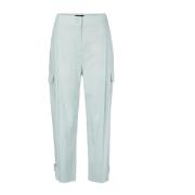 Cargo Style Wide Fit Broek Marc Cain , Blue , Dames