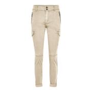 Tapered Trousers MOS Mosh , Beige , Dames