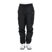 Zwarte Cargo Broek Lente Collectie New Era , Black , Heren