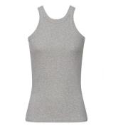 Sleeveless Tops Adriano Goldschmied , Gray , Dames