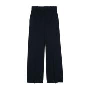 Wide Trousers Circolo 1901 , Blue , Dames