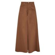 Bruine Palazzo Parachute Broek Liu Jo , Brown , Dames