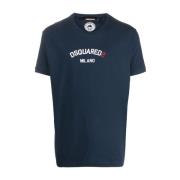 T-Shirts Dsquared2 , Blue , Heren