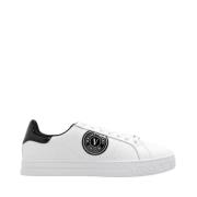 Witte Jeans Couture Sneakers Versace , White , Heren