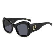 Stijlvolle zonnebril Dsquared2 , Black , Dames