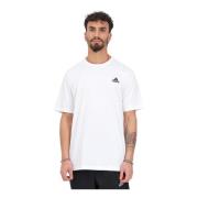 T-Shirts Adidas , White , Heren