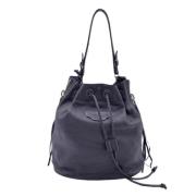 Pre-owned Leather balenciaga-bags Balenciaga Vintage , Gray , Dames