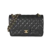 Pre-owned Leather crossbody-bags Chanel Vintage , Black , Dames