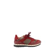 Pre-owned Suede sneakers Valentino Vintage , Red , Dames
